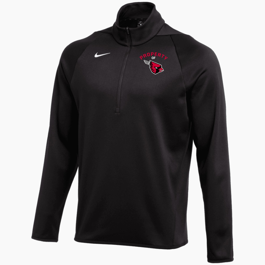 FORRESTON HIGH SCHOOL CARDINALS <span class="pdp-name-mascot">FORRESTON CARDINALS</span> Nike Men's Therma-FIT Long Sleeve 1/4 Zip Top