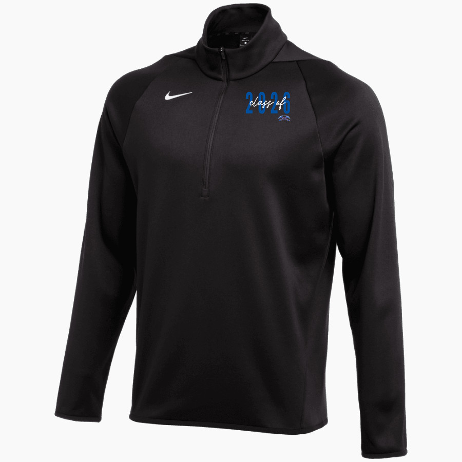 UW-Platteville PIONEERS ONLINE STORE Nike Men's Therma-FIT Long Sleeve 1/4 Zip Top
