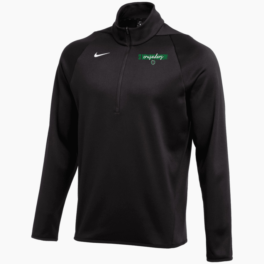 ST BERNARD'S ACADEMY CRUSADERS Nike Men's Therma-FIT Long Sleeve 1/4 Zip Top