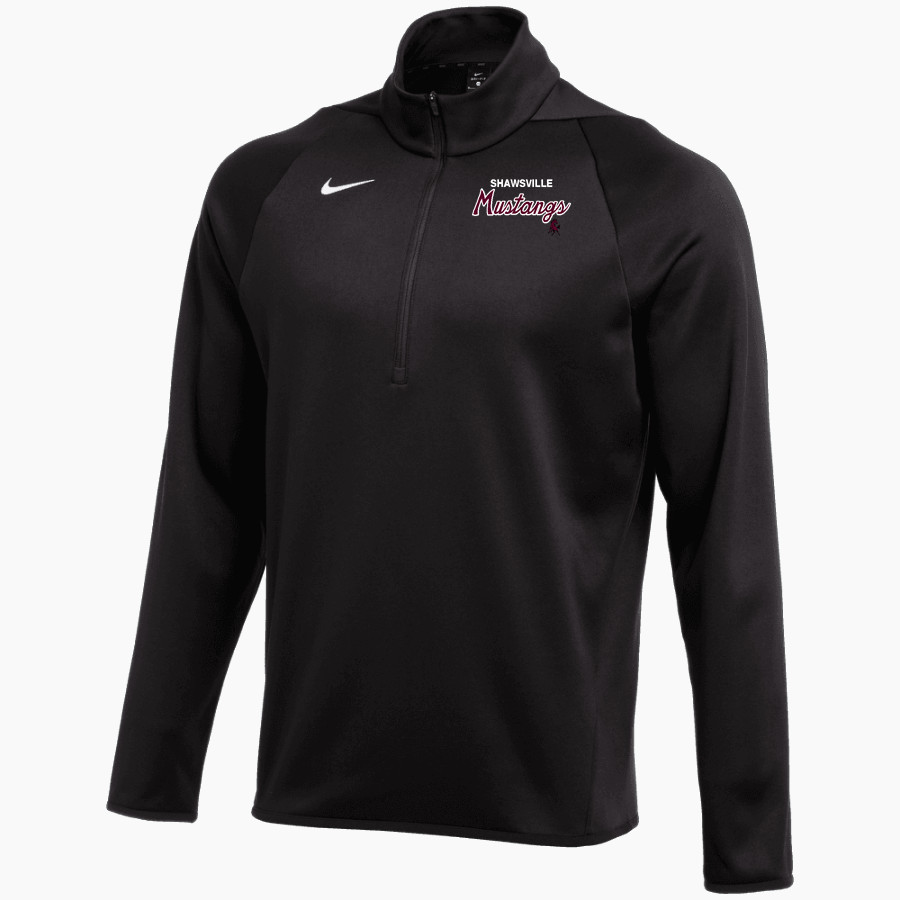 Shawsville Mustangs Nike Men's Therma-FIT Long Sleeve 1/4 Zip Top