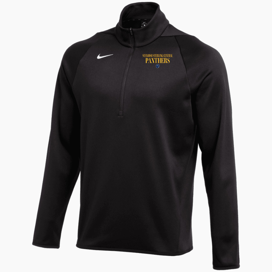 STANDISH STERLING CENTRAL H S PANTHERS <span class="pdp-name-mascot">STANDISH STERLING CENTRAL PANTHERS</span> Nike Men's Therma-FIT Long Sleeve 1/4 Zip Top