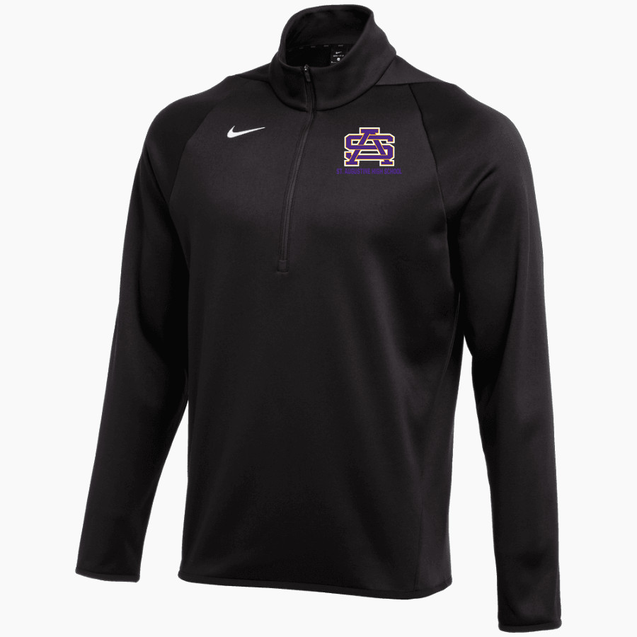 ST. AUGUSTINE HIGH SCHOOL PURPLE KNIGHTS Nike Men's Therma-FIT Long Sleeve 1/4 Zip Top