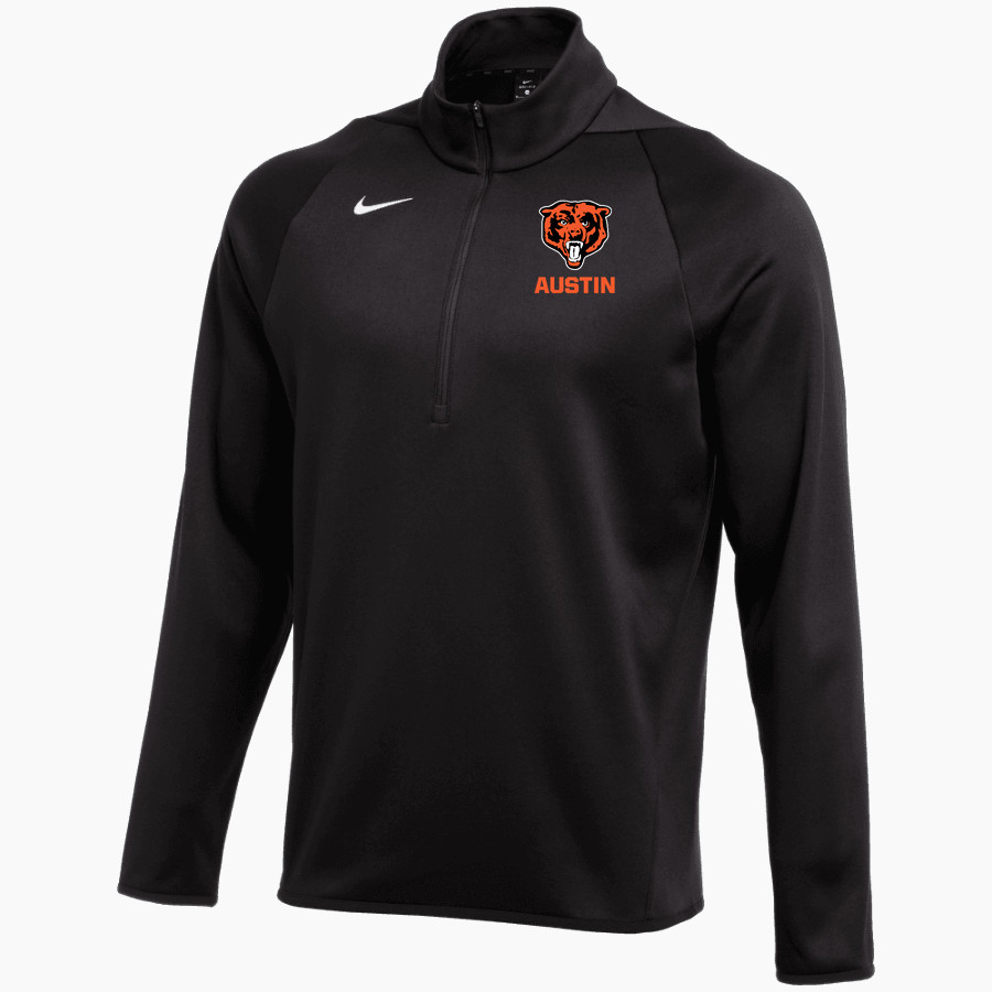 AUSTIN HIGH SCHOOL BLACK BEARS <span class="pdp-name-mascot">AUSTIN BLACK BEARS</span> Nike Men's Therma-FIT Long Sleeve 1/4 Zip Top