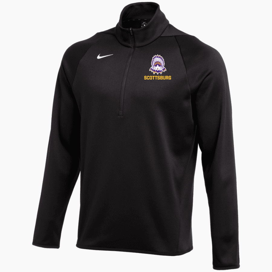 Scottsburg SMS <span class="pdp-name-mascot">Scottsburg SMS</span> Nike Men's Therma-FIT Long Sleeve 1/4 Zip Top