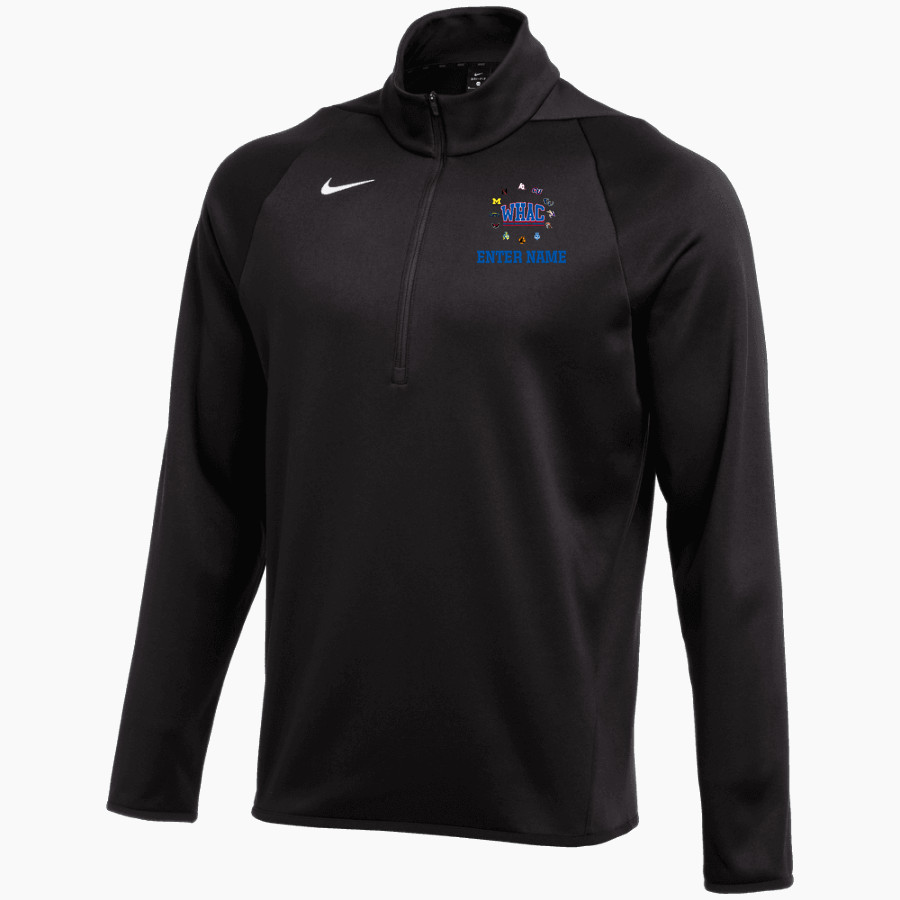 WOLVERINE-HOOSIER ATHLETIC CONFERENCE <span class="pdp-name-mascot">WOLVERINE-HOOSIER ATHLETIC CONFERENCE</span> Nike Men's Therma-FIT Long Sleeve 1/4 Zip Top