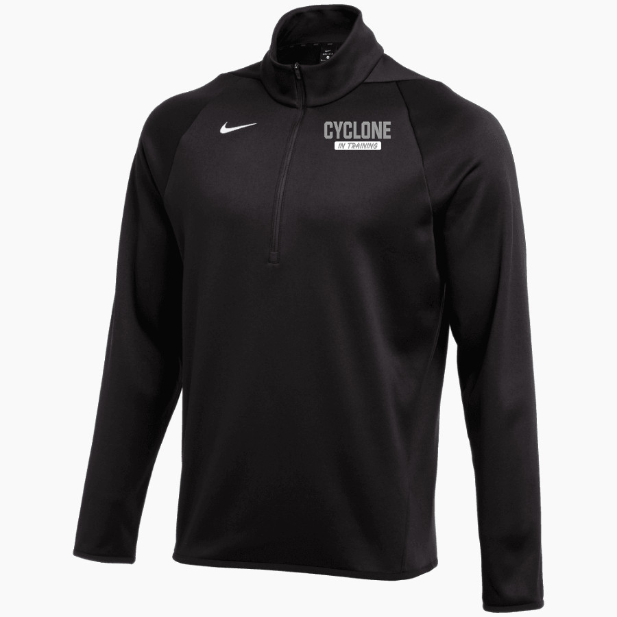 SCTCC Cyclones Online Apparel Store <span class="pdp-name-mascot">St Cloud Cyclones</span> Nike Men's Therma-FIT Long Sleeve 1/4 Zip Top