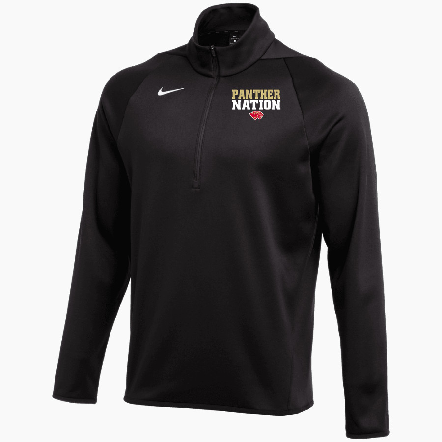 CANEY CREEK HIGH SCHOOL PANTHERS Nike Men's Therma-FIT Long Sleeve 1/4 Zip Top