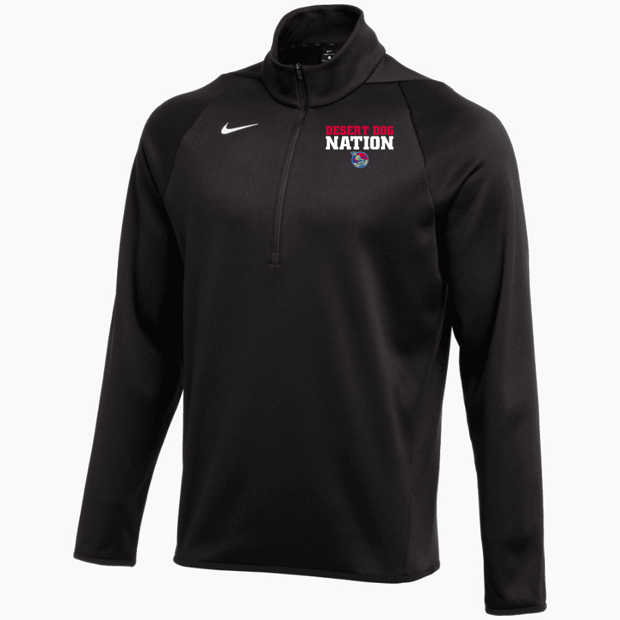 Mesquite Desert Dogs Nike Men's Therma-FIT Long Sleeve 1/4 Zip Top