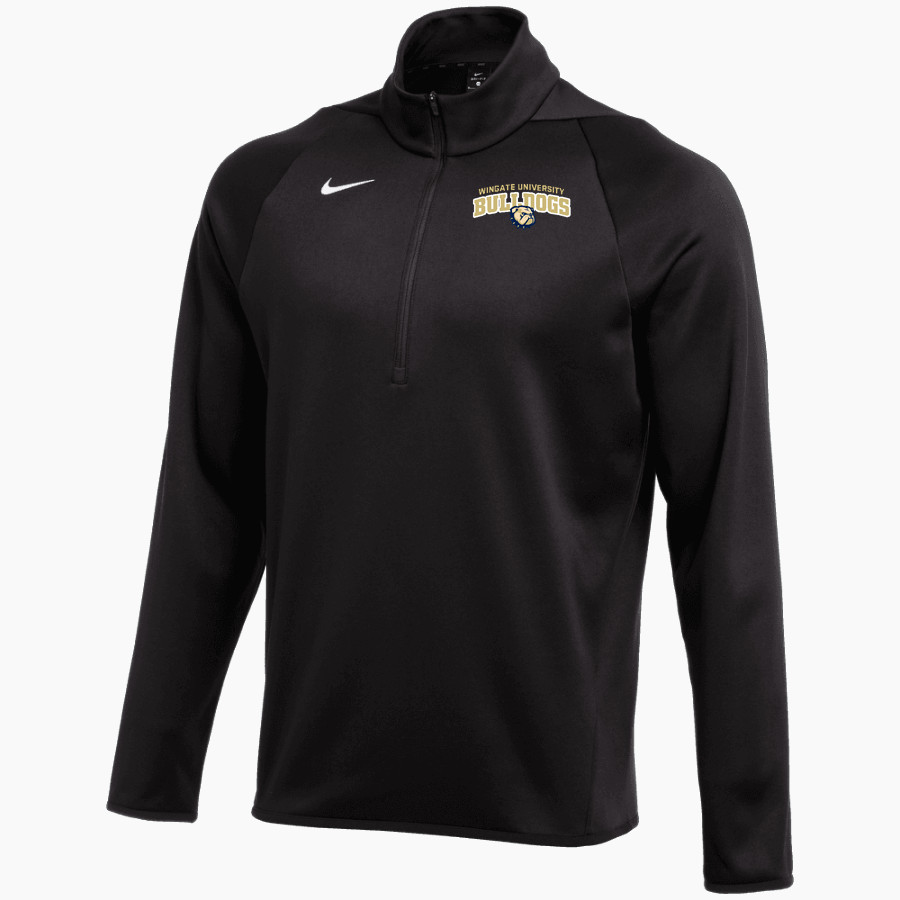 Wingate University Bulldogs <span class="pdp-name-mascot">Wingate Bulldogs</span> Nike Men's Therma-FIT Long Sleeve 1/4 Zip Top