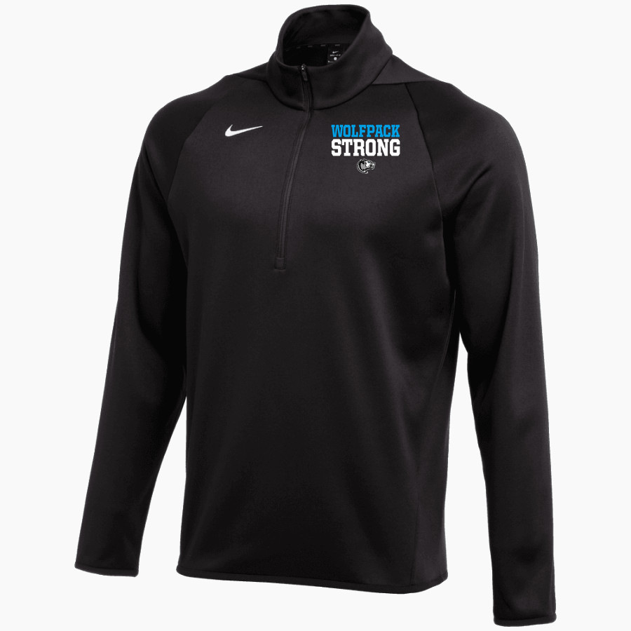 RIDGEVIEW HIGH SCHOOL WOLFPACK <span class="pdp-name-mascot">RIDGEVIEW WOLFPACK</span> Nike Men's Therma-FIT Long Sleeve 1/4 Zip Top