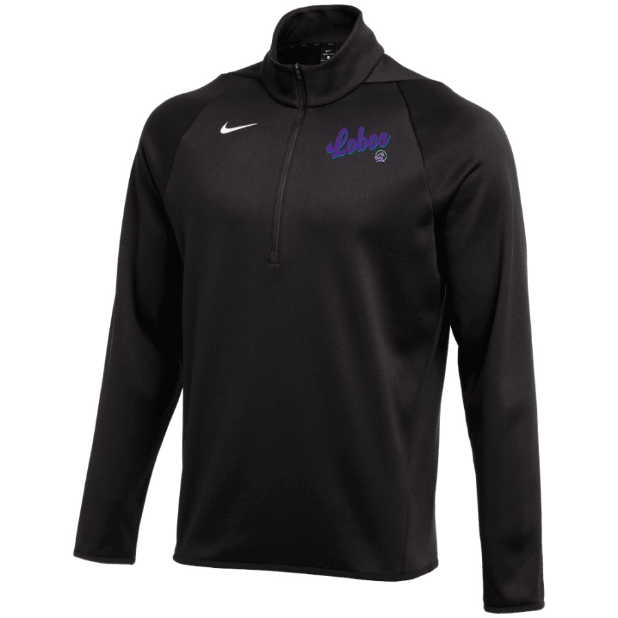 Lawrence 3-8 Lobos <span class="pdp-name-mascot">Lawrence 3-8 School Lobos</span> Nike Men's Therma-FIT Long Sleeve 1/4 Zip Top