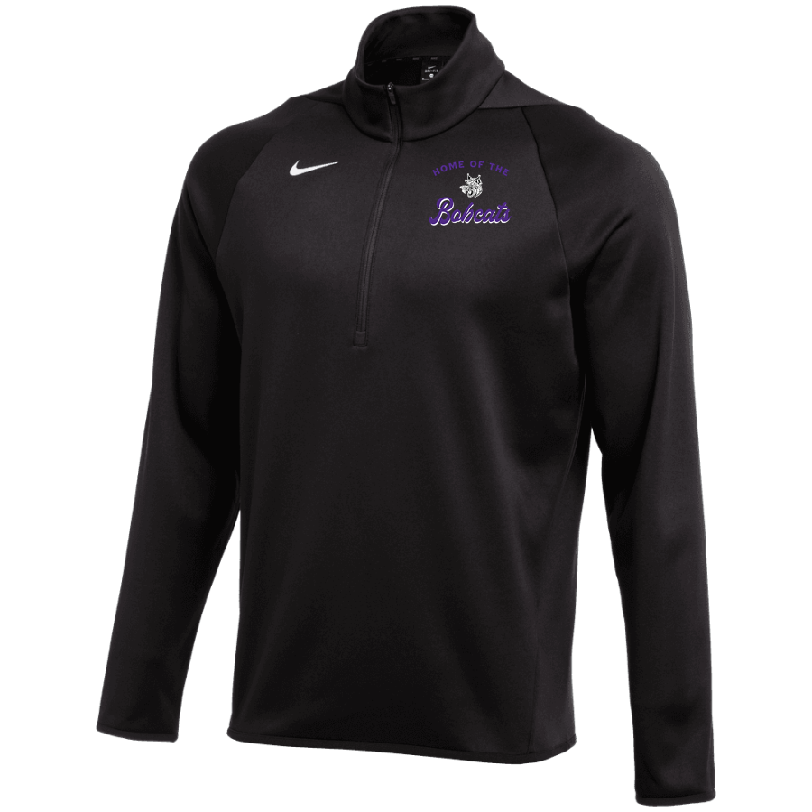 HYDRO-EAKLY HIGH SCHOOL BOBCATS <span class="pdp-name-mascot">HYDRO - EAKLY BOBCATS</span> Nike Men's Therma-FIT Long Sleeve 1/4 Zip Top