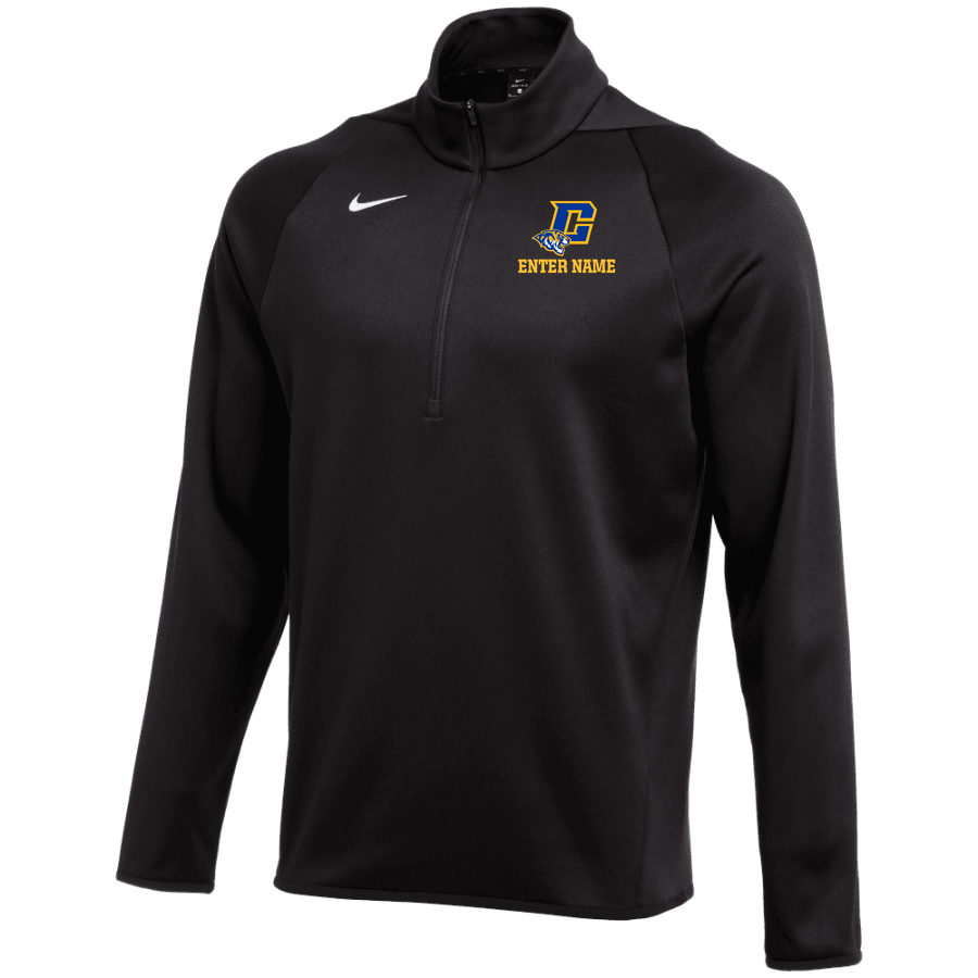 Central Christian Tigers <span class="pdp-name-mascot">Central Christian College Tigers</span> Nike Men's Therma-FIT Long Sleeve 1/4 Zip Top