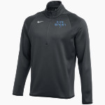 Blaine Bengals <span class="pdp-name-mascot">Blaine Bengals</span> Nike Men's Therma-FIT Long Sleeve 1/4 Zip Top Front Thumbnail