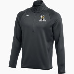 West Virginia State Yellow Jackets Nike Men's Therma-FIT Long Sleeve 1/4 Zip Top Front Thumbnail