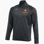 PLATTE COUNTY HIGH SCHOOL PIRATES <span class="pdp-name-mascot">PLATTE COUNTY PIRATES</span> Nike Men's Therma-FIT Long Sleeve 1/4 Zip Top Front Thumbnail
