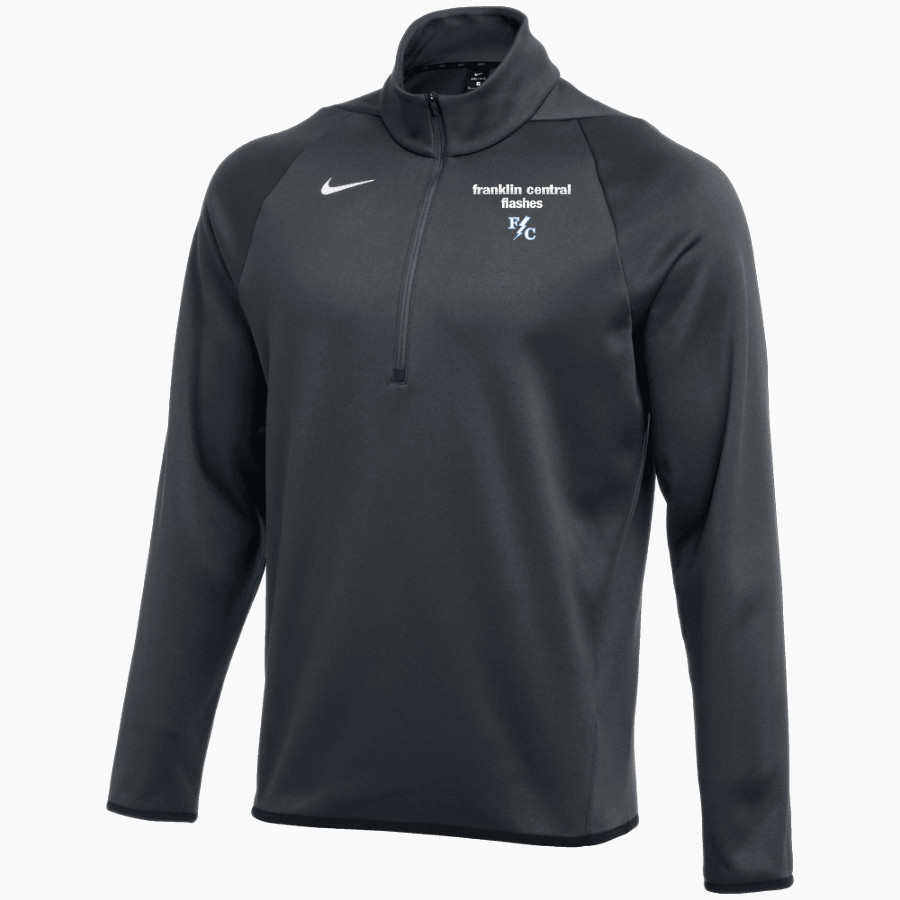 Franklin Central Flashes <span class="pdp-name-mascot">Franklin Central Flashes</span> Nike Men's Therma-FIT Long Sleeve 1/4 Zip Top