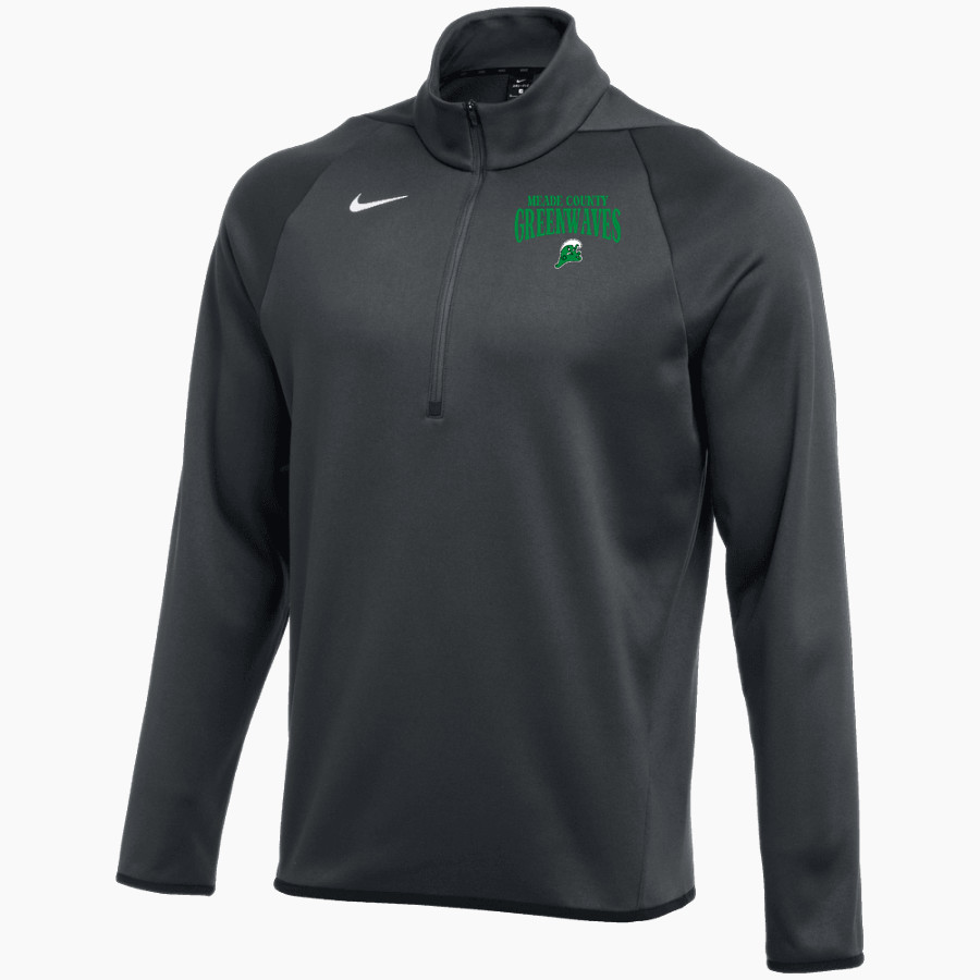 MEADE COUNTY HIGH SCHOOL GREENWAVES Nike Men's Therma-FIT Long Sleeve 1/4 Zip Top