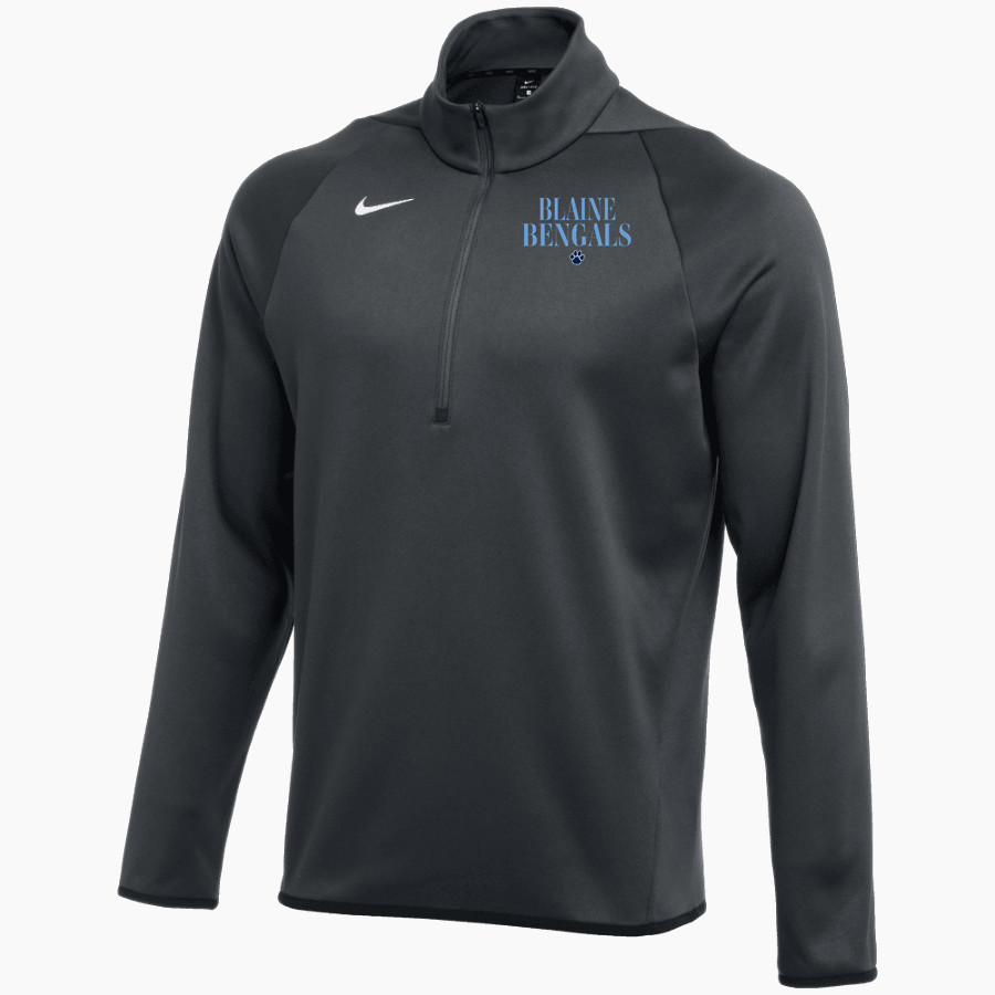 Blaine Bengals <span class="pdp-name-mascot">Blaine Bengals</span> Nike Men's Therma-FIT Long Sleeve 1/4 Zip Top