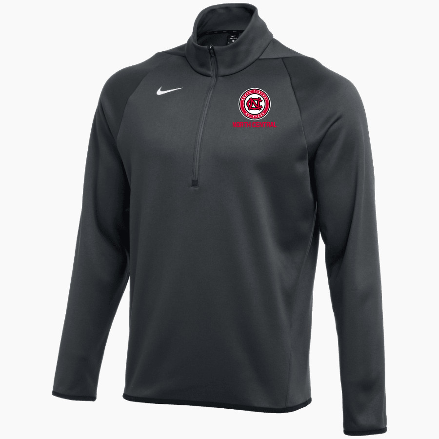 NORTH CENTRAL HIGH SCHOOL Wolfpack <span class="pdp-name-mascot">NORTH CENTRAL INDIANS</span> Nike Men's Therma-FIT Long Sleeve 1/4 Zip Top