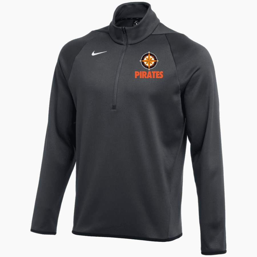 PLATTE COUNTY HIGH SCHOOL PIRATES <span class="pdp-name-mascot">PLATTE COUNTY PIRATES</span> Nike Men's Therma-FIT Long Sleeve 1/4 Zip Top