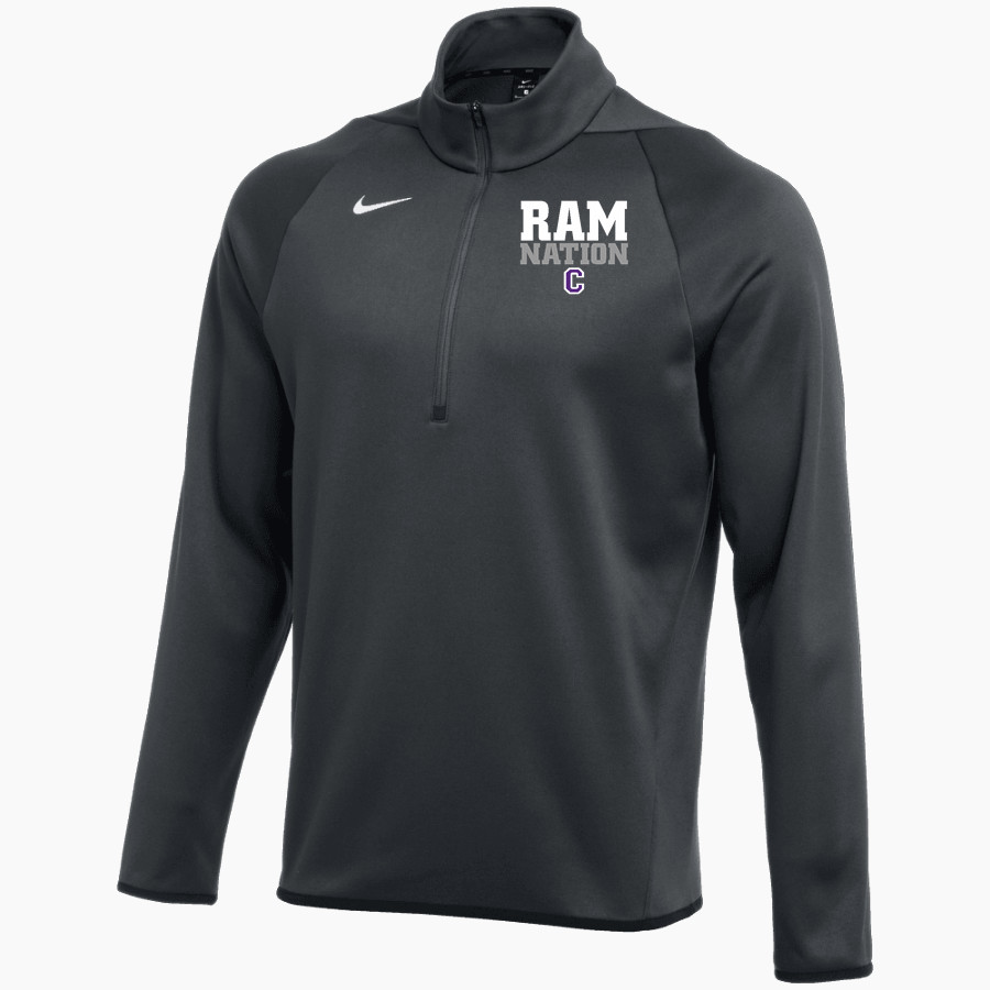 Cornell Rams <span class="pdp-name-mascot">Cornell Rams</span> Nike Men's Therma-FIT Long Sleeve 1/4 Zip Top
