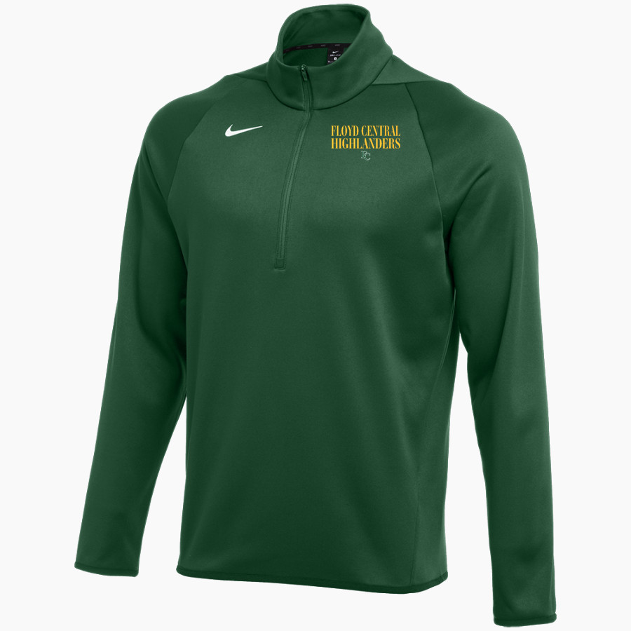 Floyd Central Highlanders Nike Men's Therma-FIT Long Sleeve 1/4 Zip Top