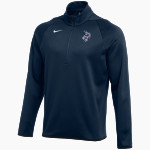 St. Catherine of Siena Knights <span class="pdp-name-mascot">St. Catherine of Siena Knights</span> Nike Men's Therma-FIT Long Sleeve 1/4 Zip Top Front Thumbnail
