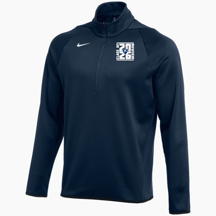 Rivier University Official Store of the Raiders <span class="pdp-name-mascot">Rivier University Raiders</span> Nike Men's Therma-FIT Long Sleeve 1/4 Zip Top