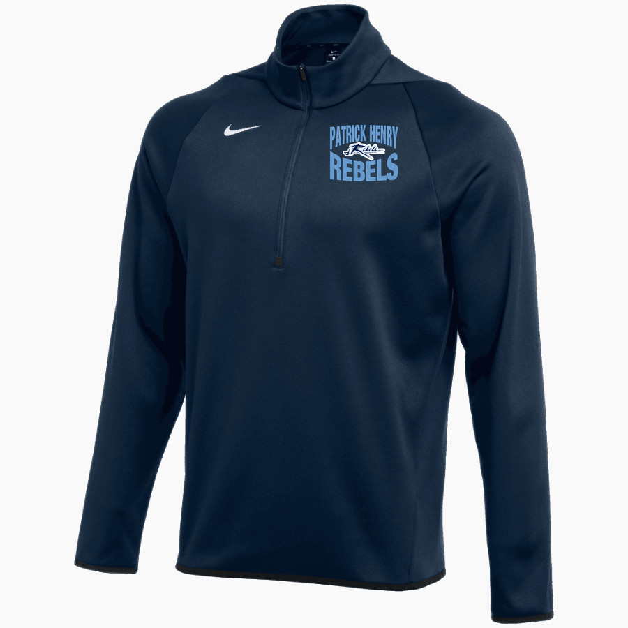 PATRICK HENRY HIGH SCHOOL REBELS <span class="pdp-name-mascot">PATRICK HENRY REBELS</span> Nike Men's Therma-FIT Long Sleeve 1/4 Zip Top