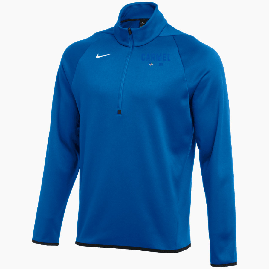 Carmel Greyhounds Greyhounds <span class="pdp-name-mascot">Carmel Greyhounds</span> Nike Men's Therma-FIT Long Sleeve 1/4 Zip Top
