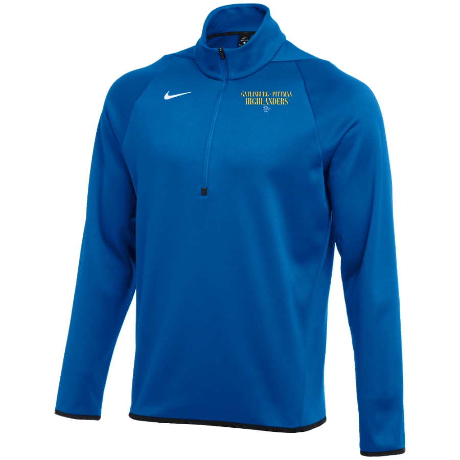 GATLINBURG-PITTMAN HIGH SCHOOL HIGHLANDERS <span class="pdp-name-mascot">GATLINBURG - PITTMAN HIGHLANDERS</span> Nike Men's Therma-FIT Long Sleeve 1/4 Zip Top