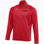 Thomas Jefferson Patriots Nike Men's Therma-FIT Long Sleeve 1/4 Zip Top Front Thumbnail