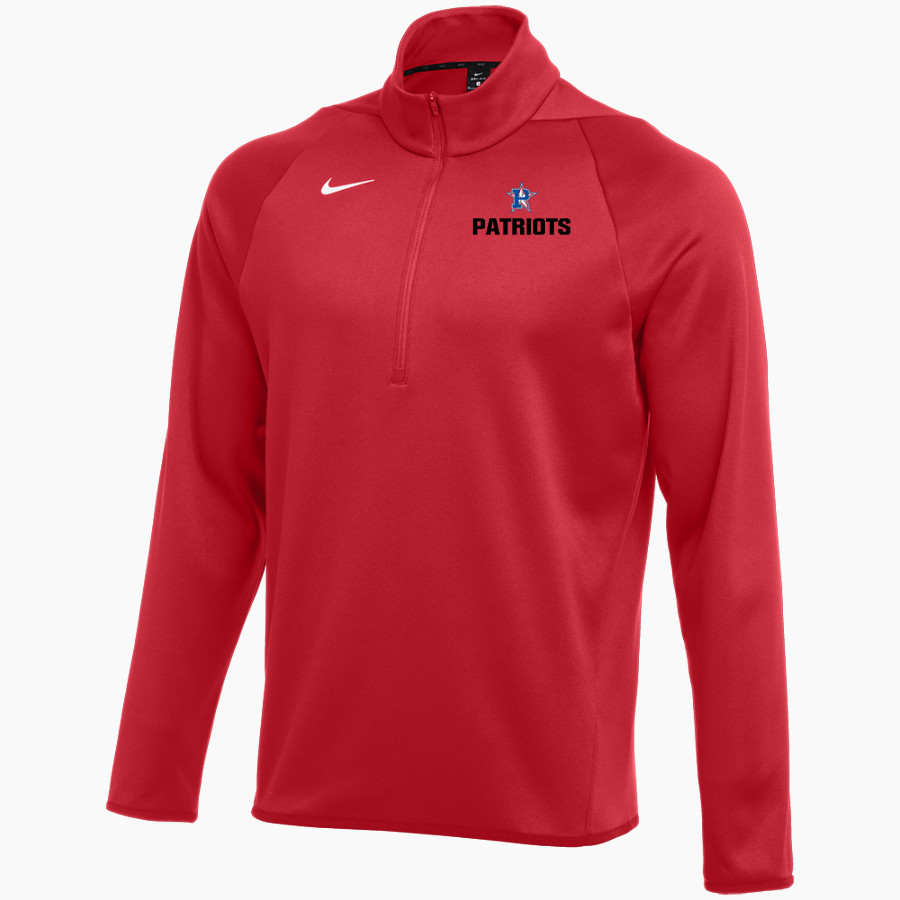Thomas Jefferson Patriots Nike Men's Therma-FIT Long Sleeve 1/4 Zip Top