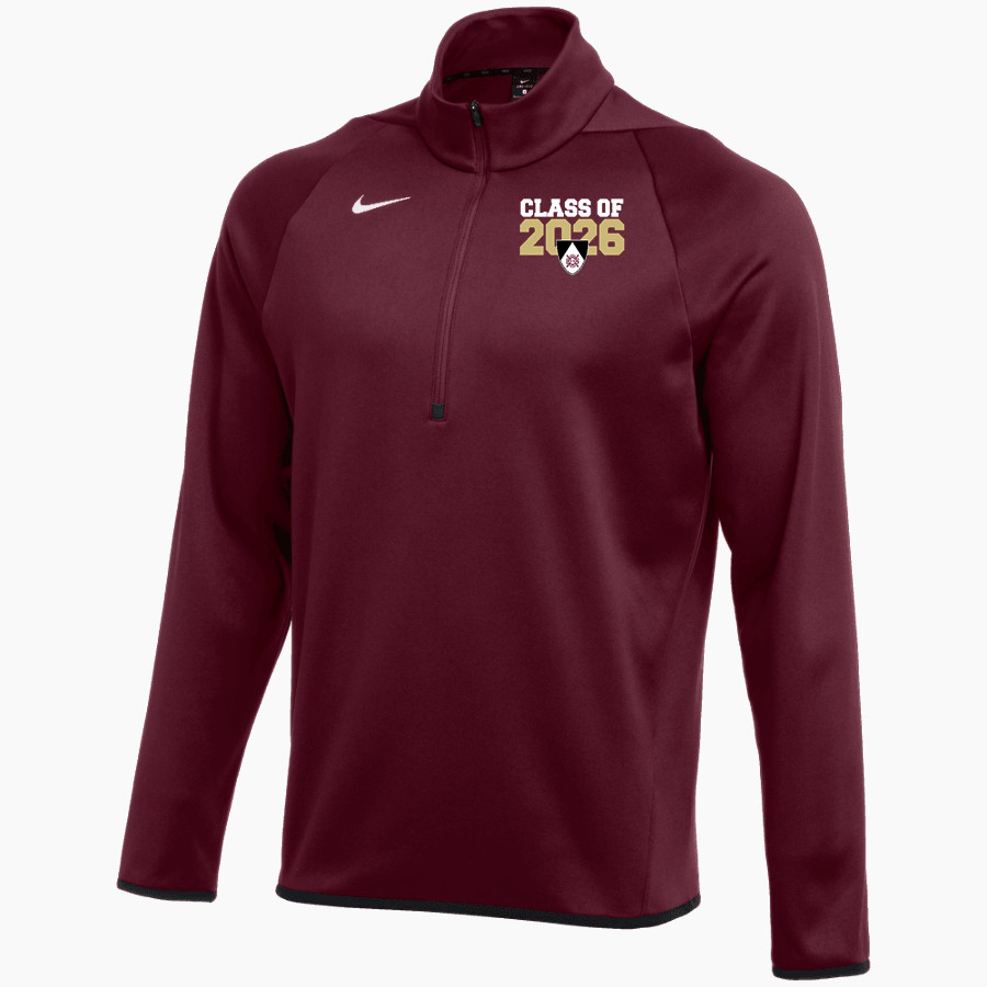 EDGEWOOD CRUSADERS The Official Online Store Nike Men's Therma-FIT Long Sleeve 1/4 Zip Top
