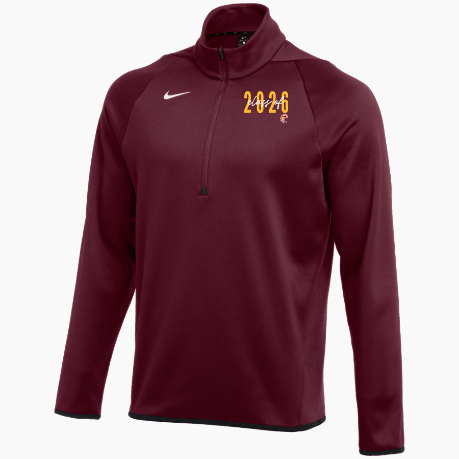 THE DALLES HIGH SCHOOL RIVERHAWKS Nike Men's Therma-FIT Long Sleeve 1/4 Zip Top
