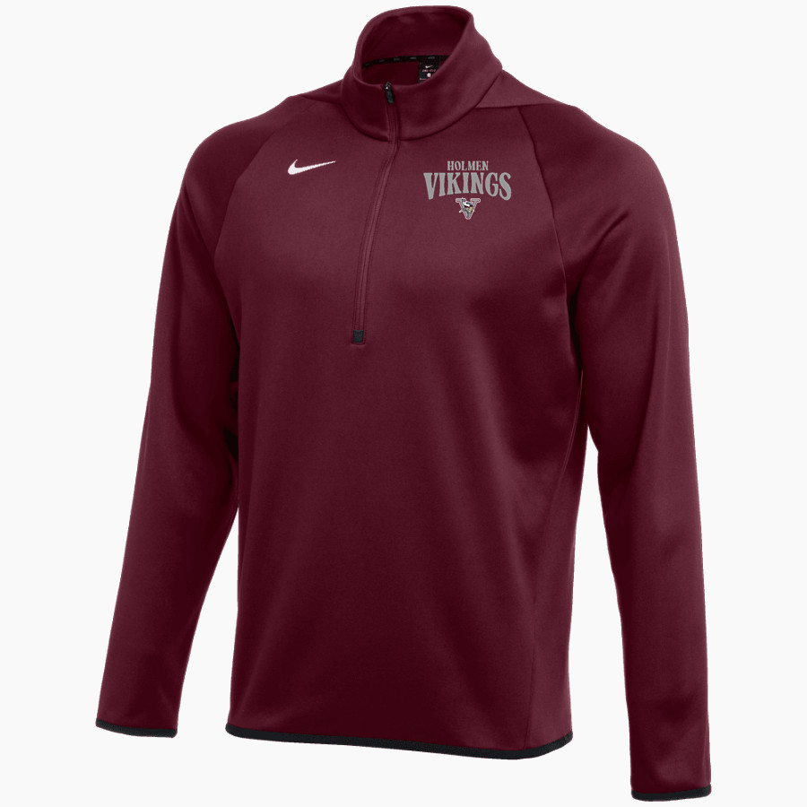 HOLMEN HIGH SCHOOL VIKINGS Nike Men's Therma-FIT Long Sleeve 1/4 Zip Top