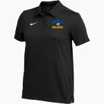 Mitchell Bluejackets Nike Women's Dry Franchise Polo Front Thumbnail