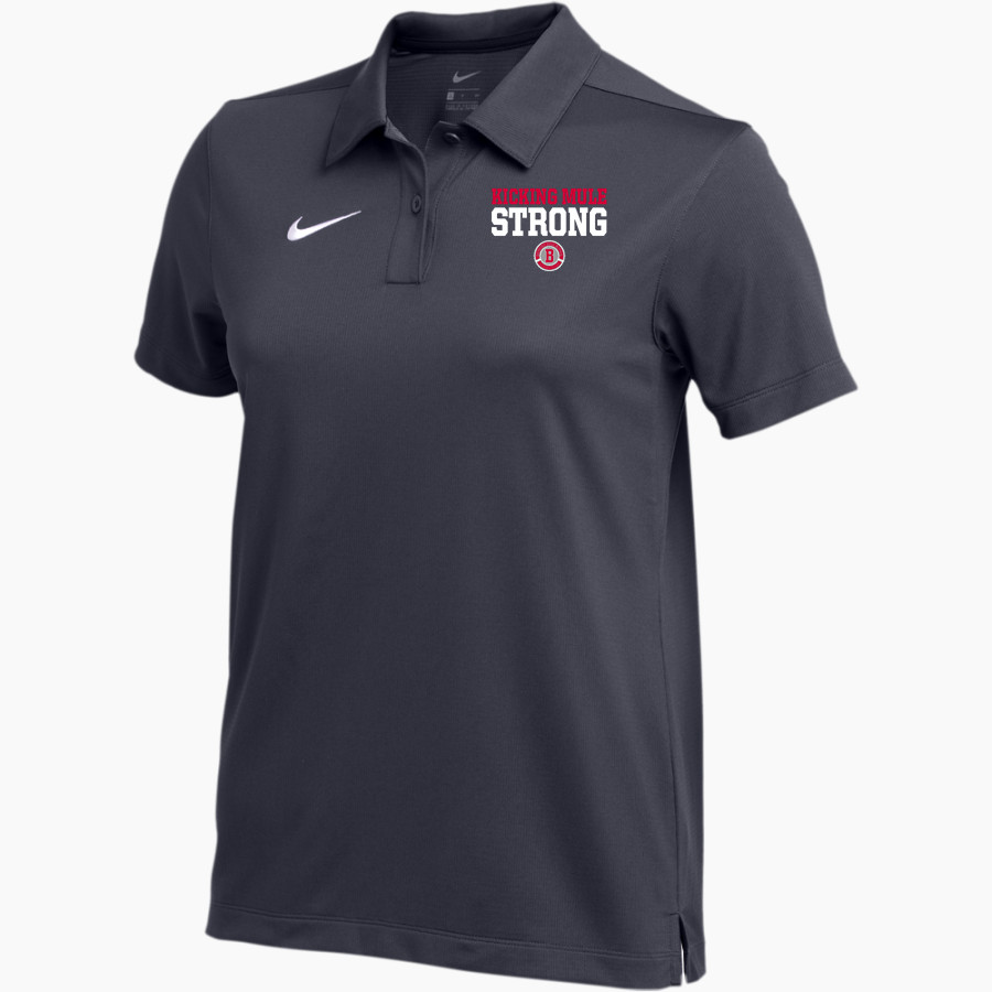 BEDFORD SCHOOLS KICKING MULES <span class="pdp-name-mascot">BEDFORD PUBLIC KICKING MULES</span> Nike Women's Dry Franchise Polo
