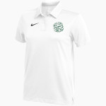 Pine Cobble Pine Cobble Nike Women's Dry Franchise Polo Front Thumbnail