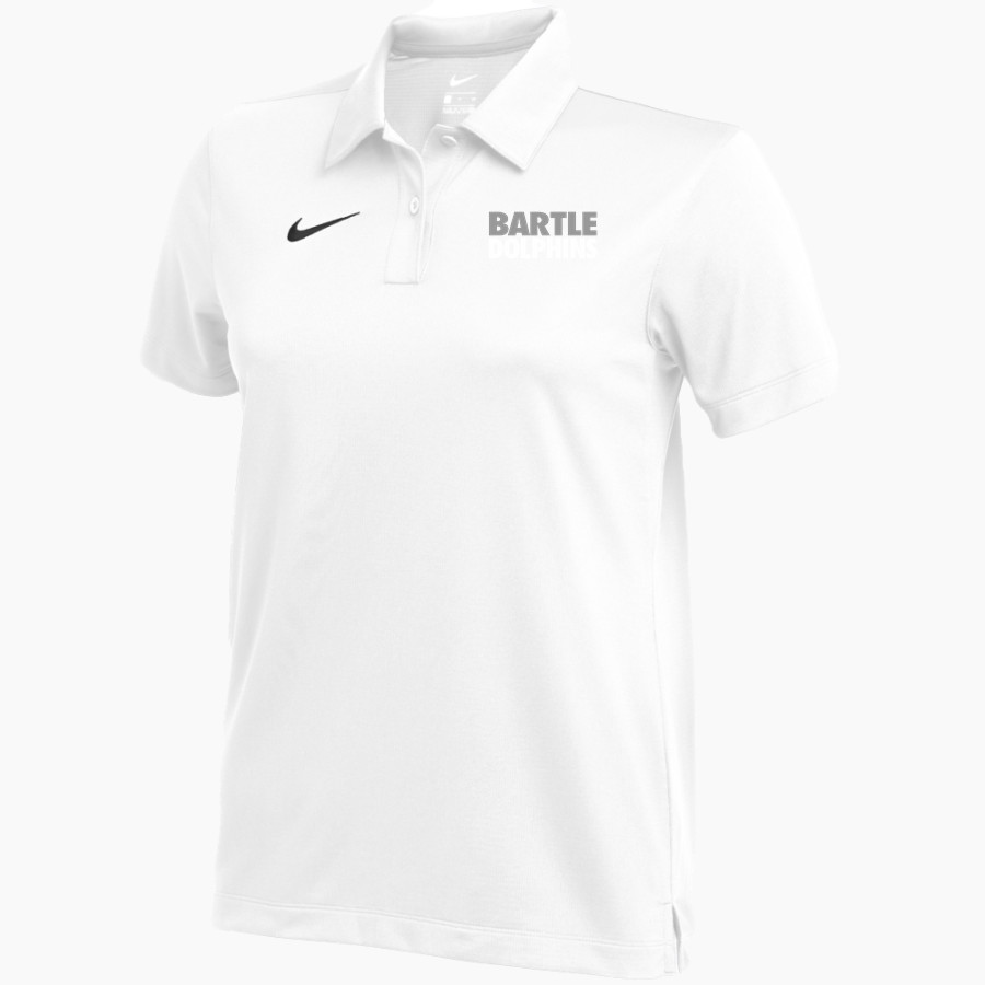 BARTLE Dolphins <span class="pdp-name-mascot">BARTLE ELEMENTARY SCHOOL Dolphins</span> Nike Women's Dry Franchise Polo