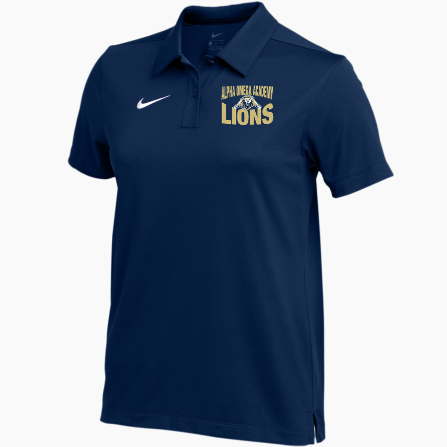 ALPHA OMEGA ACADEMY LIONS <span class="pdp-name-mascot">ALPHA OMEGA ACADEMY LIONS</span> Nike Women's Dry Franchise Polo