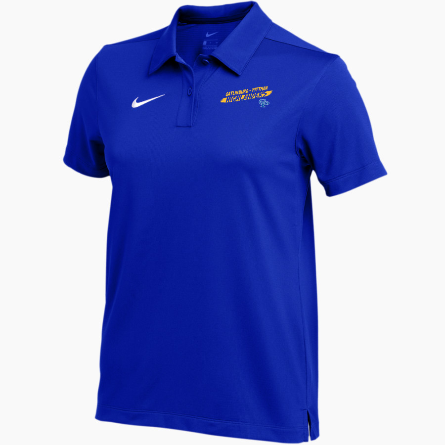 GATLINBURG-PITTMAN HIGH SCHOOL HIGHLANDERS <span class="pdp-name-mascot">GATLINBURG - PITTMAN HIGHLANDERS</span> Nike Women's Dry Franchise Polo