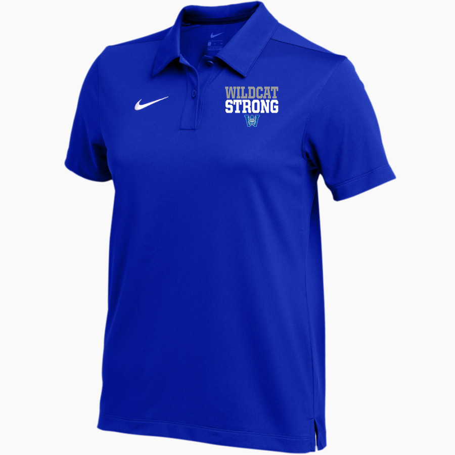 WELCH HIGH SCHOOL WILDCATS Nike Women's Dry Franchise Polo