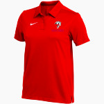 MOT Charter Mustangs Nike Women's Dry Franchise Polo Front Thumbnail