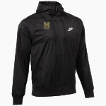 J W MITCHELL HIGH SCHOOL MUSTANGS Nike Men's Hooded Windrunner Jacket Front Thumbnail