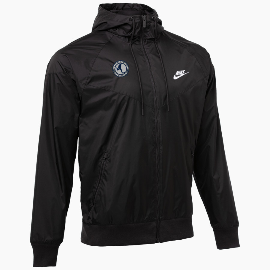 One on One Kicking Camp One on One <span class="pdp-name-mascot">One on One Kicking Camp</span> Nike Men's Hooded Windrunner Jacket