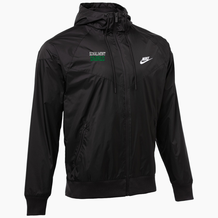 Schalmont Sabres Nike Men's Hooded Windrunner Jacket