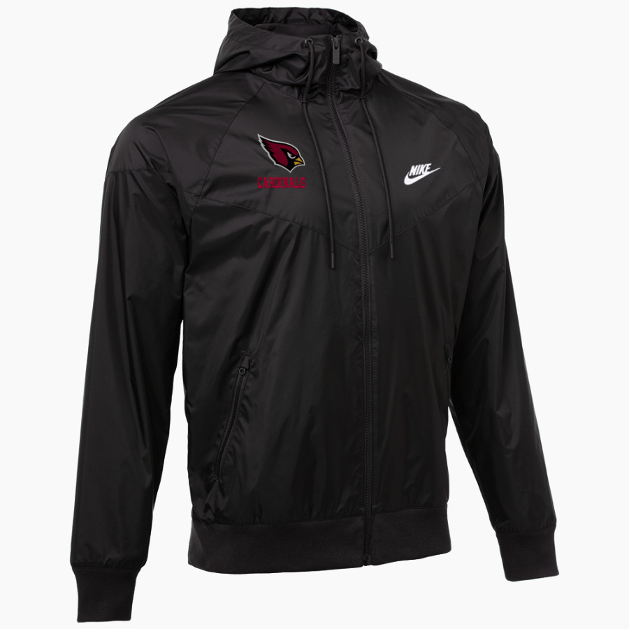 JOHANNESBURG-LEWISTON HIGH SCH CARDINALS <span class="pdp-name-mascot">JOHANNESBURG - LEWISTON CARDINALS</span> Nike Men's Hooded Windrunner Jacket