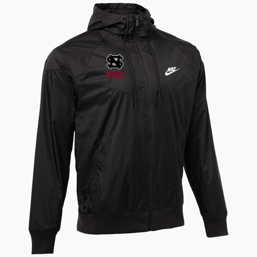 South Newton Rebels <span class="pdp-name-mascot">South Newton Rebels</span> Nike Men's Hooded Windrunner Jacket